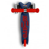 Patinete mini-micro deluxe led azul/rojo 2