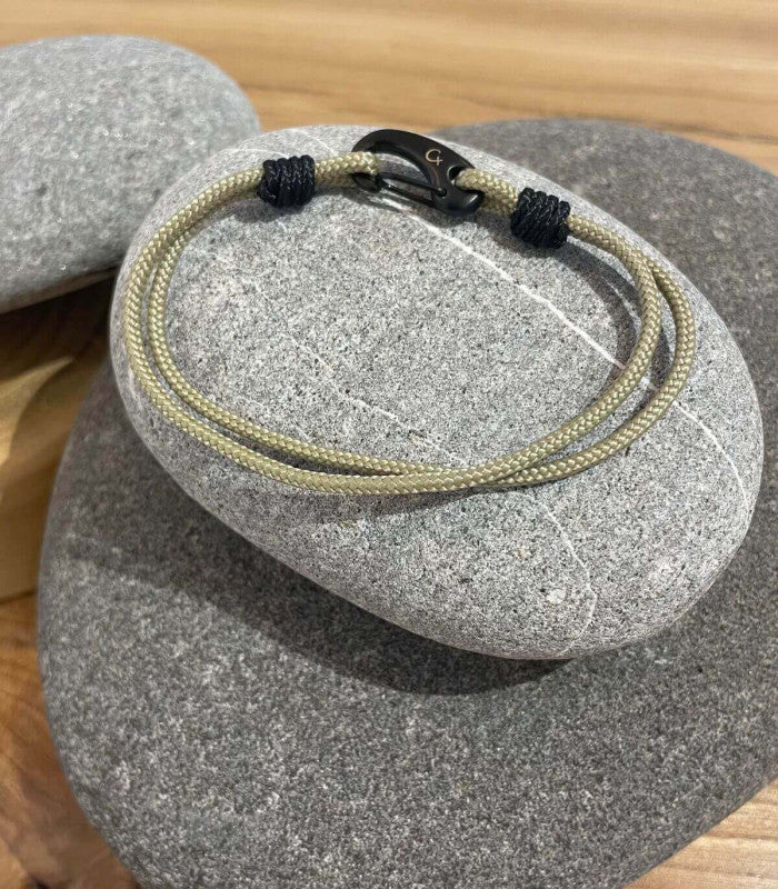 Pulsera hombre ss16 beige cx handmade 1