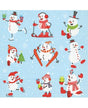 Servilletas MUÑECOS NIEVE 1