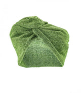 Turbante maille verte paloma germain 2