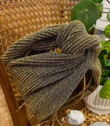 Turbante maille dore paloma germain 2