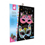 Arte scratch mascaras de fiesta janod 1