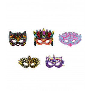 Arte scratch mascaras de fiesta janod 2