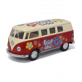 Furgoneta vw classical bus 1962 ivory top kinsmart 1