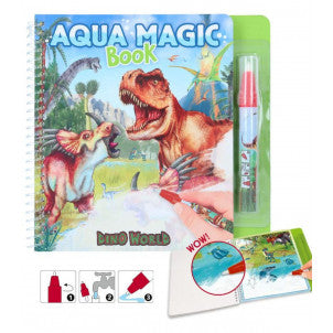 Aqua magic book dino world 1