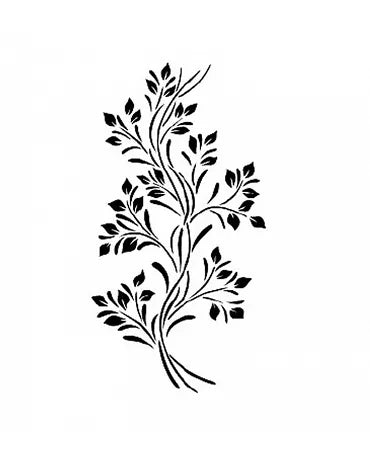 Stencil CADENCE 25X36cm VEGETAL 170 1