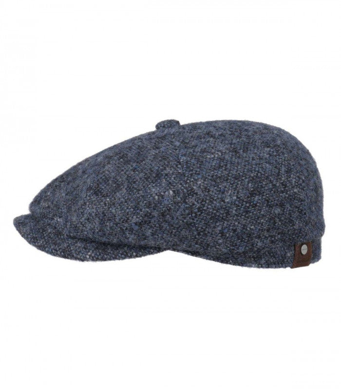 Gorra newsball hatteras donegal azul stetson 1