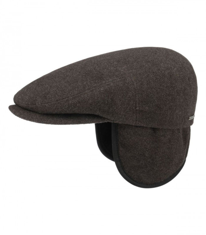 Gorra con orejeras kent marron stetson 1