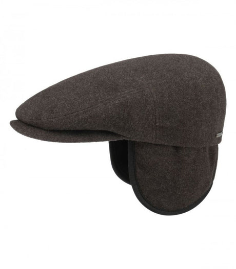 Gorra con orejeras kent marron stetson 1