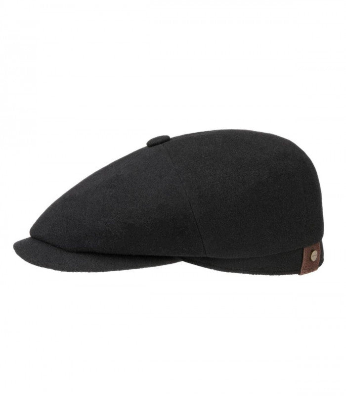 Gorra gatsby hatteras negro stetson 1