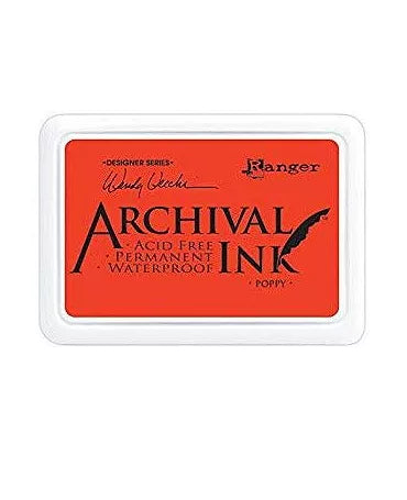 TINTA ARCHIVAL INK PAD POPPY 1