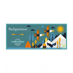 Juego clasico backgammon djeco 1