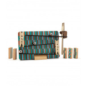 Construccion zig & go fork 14 pzas djeco 2