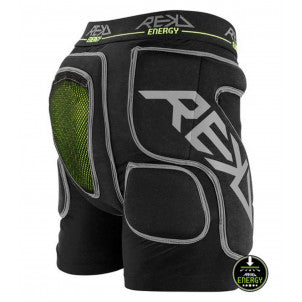 Short de proteccion negro energy impact rekd 1