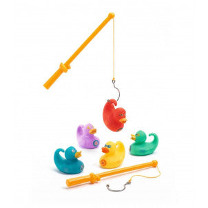 Juego habilidad ducky pesca 5 patos djeco 1