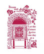 STENCIL Stamperia 21x29,7cm Lady Vagabond Dream 1