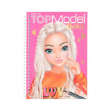 Cuaderno colorear top model 2