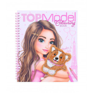 Libro de colorear corgi top model 2