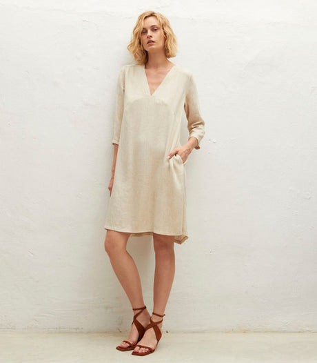 Vestido eli beige ams pure 1