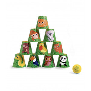 Juego de habilidad chamboul'boum 10 pzas djeco 2