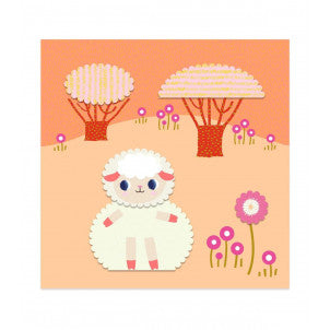 Collage recortar con bordes decorativos djeco 2