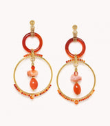 Pendiente agate nature bijoux 1