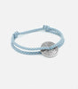 Pulsera azul cielo blanco rosa de los vientos 1