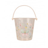 Cubo de playa 19cm flores & mariposas little dutch 1