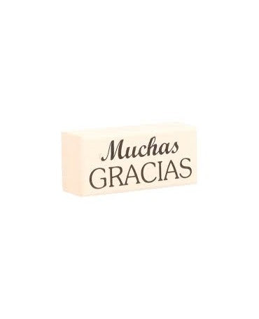 Sello Madera Muchas Gracias 1