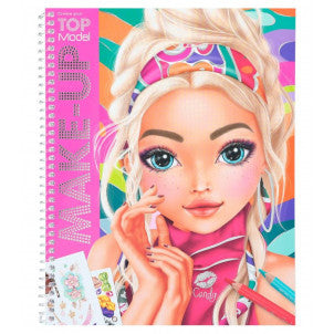 Make-up colouring book top model 1