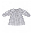 Bata guarderia cuadros vichy grey fundas bcn 1
