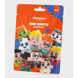 Bloques mini waffle sorpresa marioinex 1