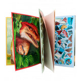 Libro de pegatinas por numeros dino world 2