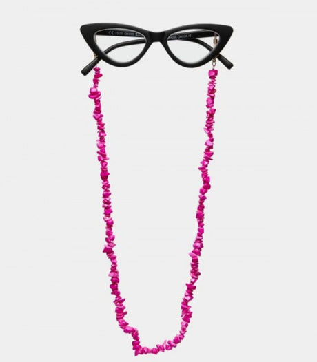 Cadena para gafas okkia glow rosa 1
