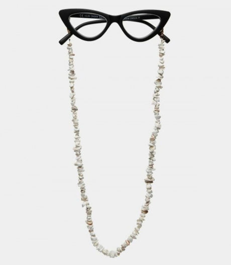 Cadena para gafas okkia glow blanco 1