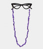 Cadena para gafas okkia glow lila 1