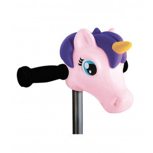 Cabeza micro buddy unicornio rosa y morado 1