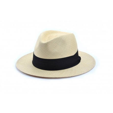 Sombrero panama natural grosgrain fernandez y roche 1