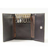 Llavero piel 6 llaves marron rosme 1