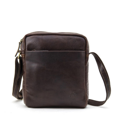 Bolso para hombre justa marron rosme 1