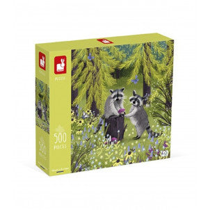 Puzzle mapaches 500 pzas janod 1