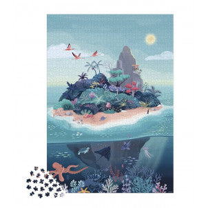 Puzzle isla misteriosa 2000 pzas janod 2