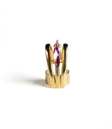 Anillo nailcuff simple rosa julie sion 1