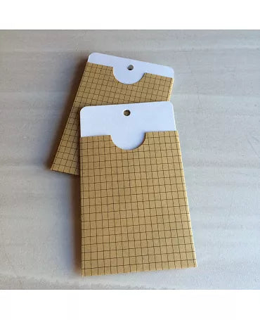Etiquetas + sobre 6 ud kraft vintage 1