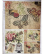 PAPEL ARROZ paperdesigns MARIPOSA Y FLORES SCENE 0053 1