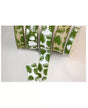 CINTA DE YUTE DIBUJO HOJAS 3,5 CM 1