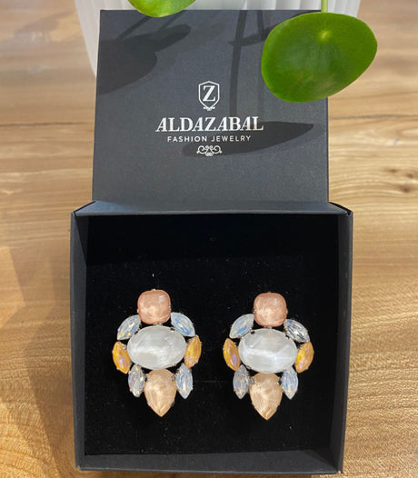 Pendiente swarovski p-414 blancos aldazabal 1