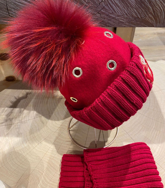 Conjunto refisan rojo willi hats 2