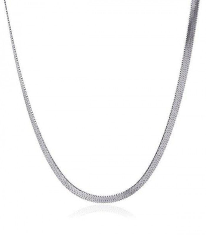Collar snake plateado 4mm anartxy 1