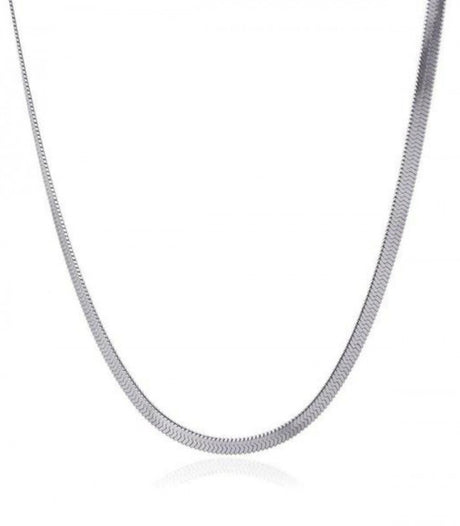 Collar snake plateado 4mm anartxy 1